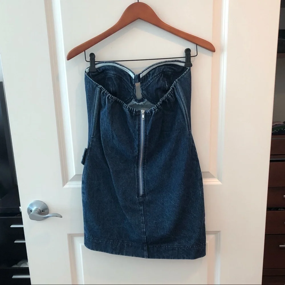 Kendall + Kylie Denim Mini Dress Size S